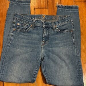 7‎ For All Mankind Women's Denim Skinny Jeans